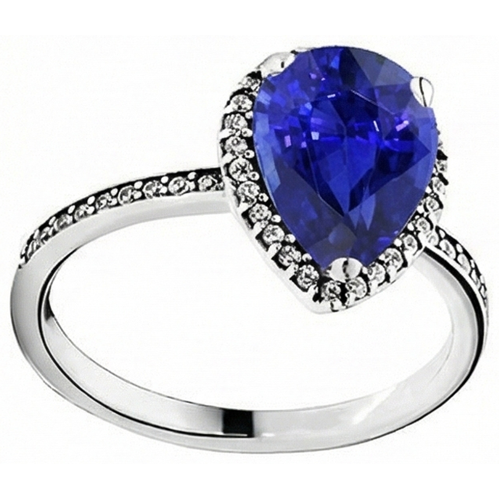 echter round diamant 4Karat ring Detailansicht