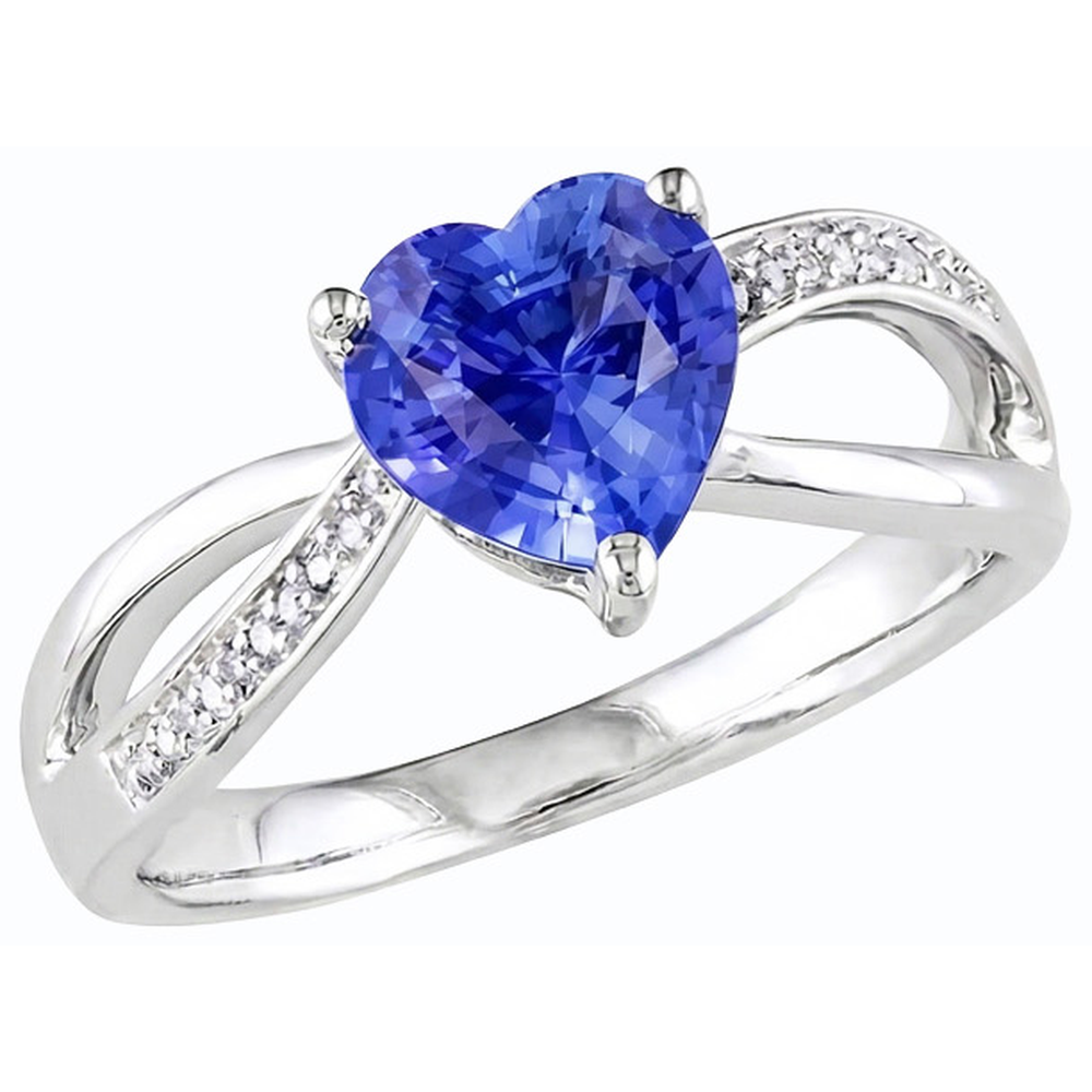 echter round diamant 3.50Karat ring Draufsicht