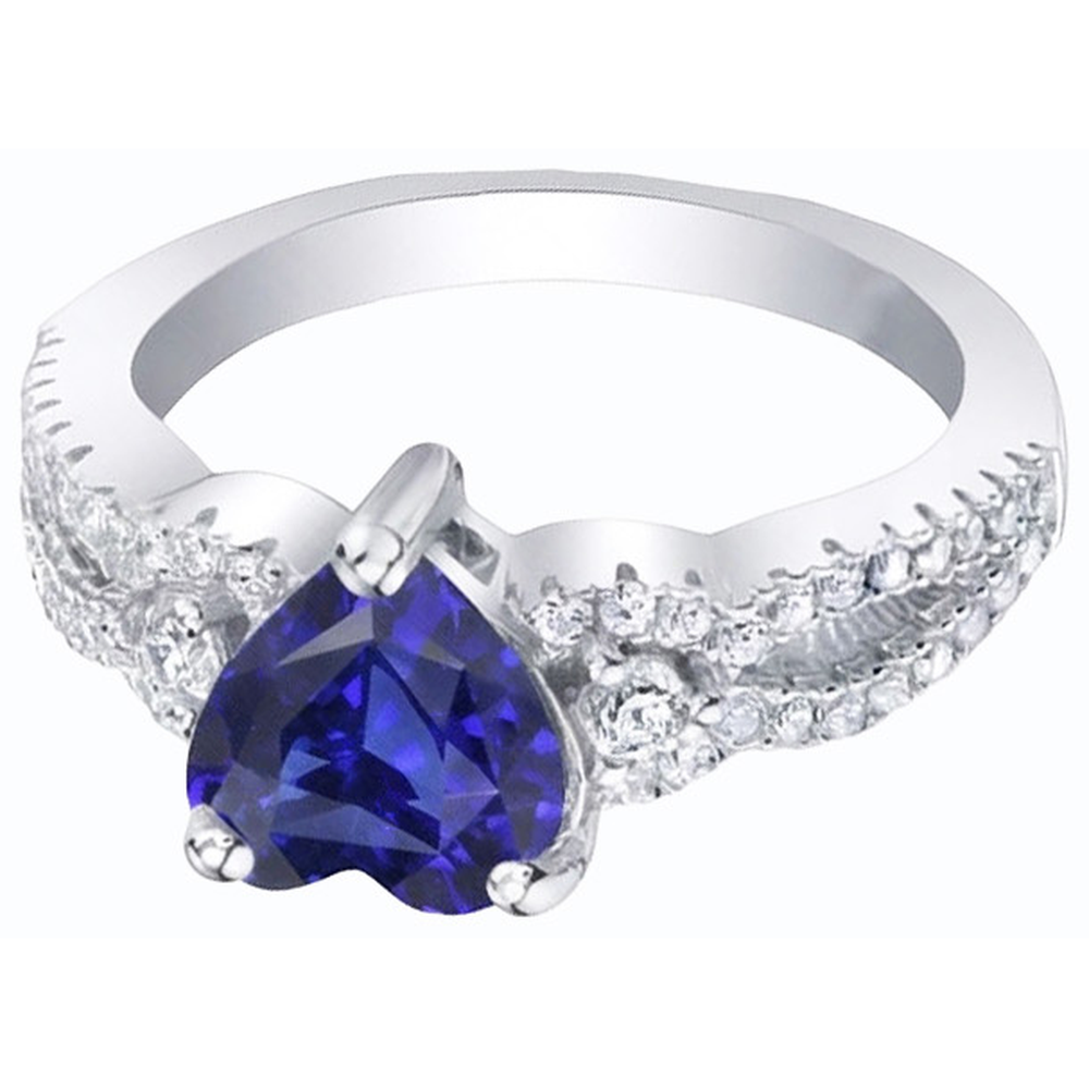 echter round diamant 3Karat ring Draufsicht
