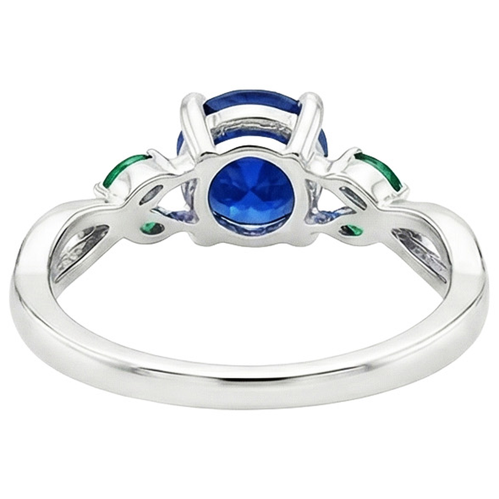 echter marquise diamant 3Karat ring auf Weiß