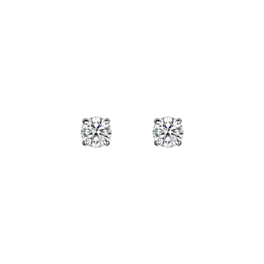 Damen Ohrstecker im Rundschliff mit 2,20 ct Echt Diamant