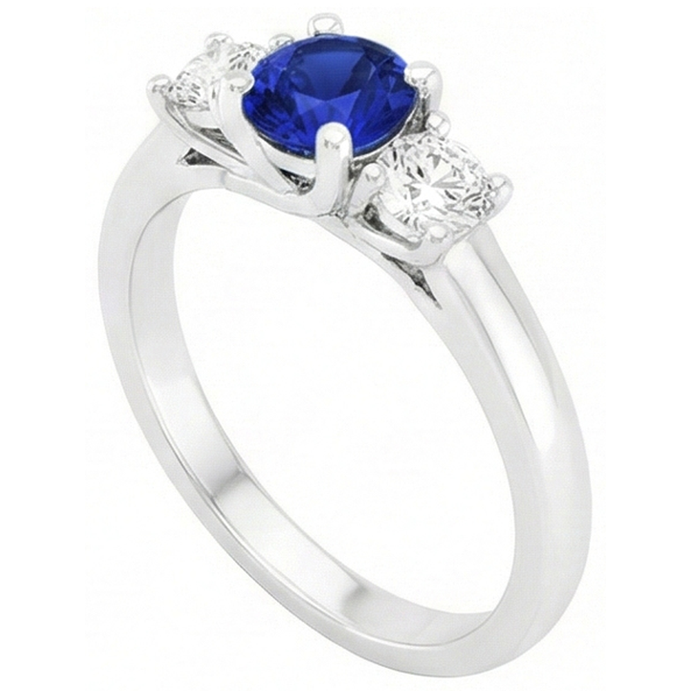 echter round diamant 1.50Karat ring Detailansicht