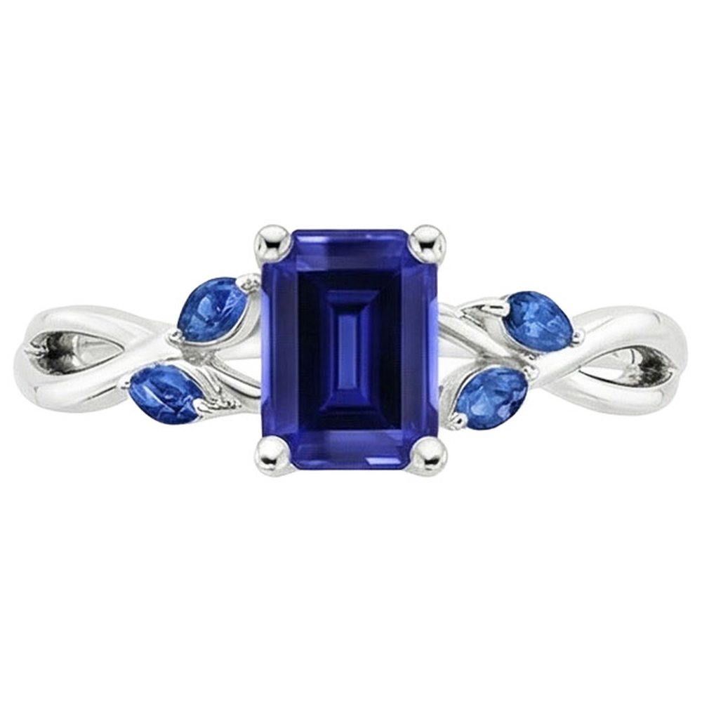 echter marquise diamant 3.50Karat ring Profilansicht
