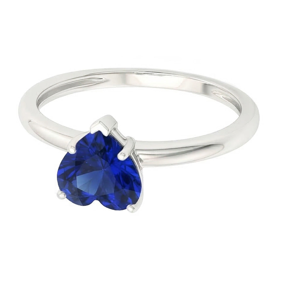 echter heart diamant 2Karat ring Detailansicht