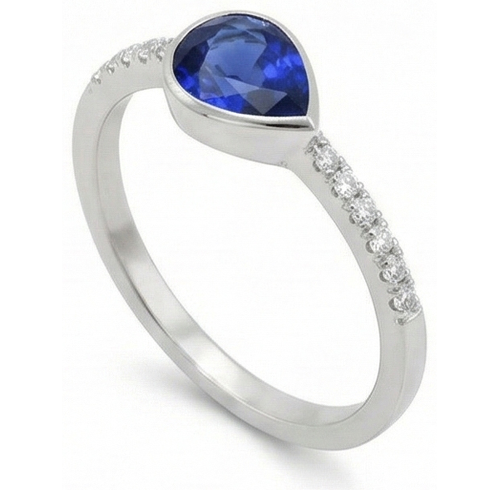 echter round diamant 2.50Karat ring Detailansicht