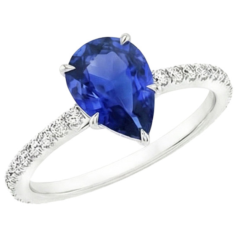 echter round diamant 4Karat ring Detailansicht