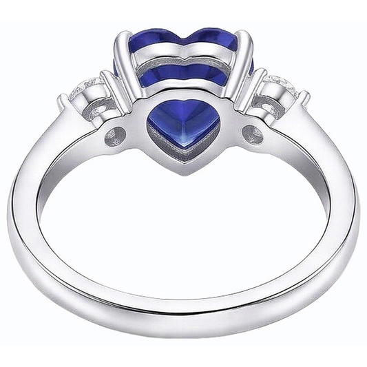 echter round diamant 2.50Karat ring Vorderansicht