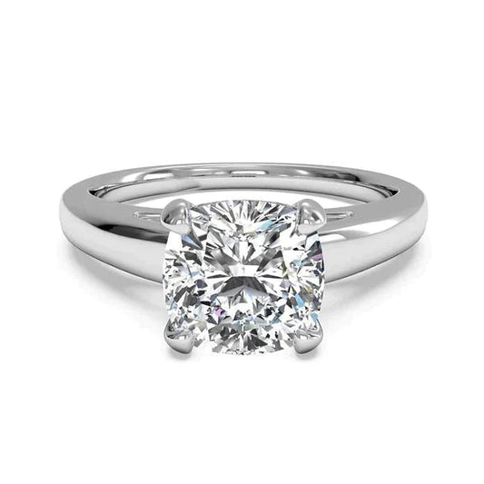 Damenring mit 1,5ct Echt Kissendiamant