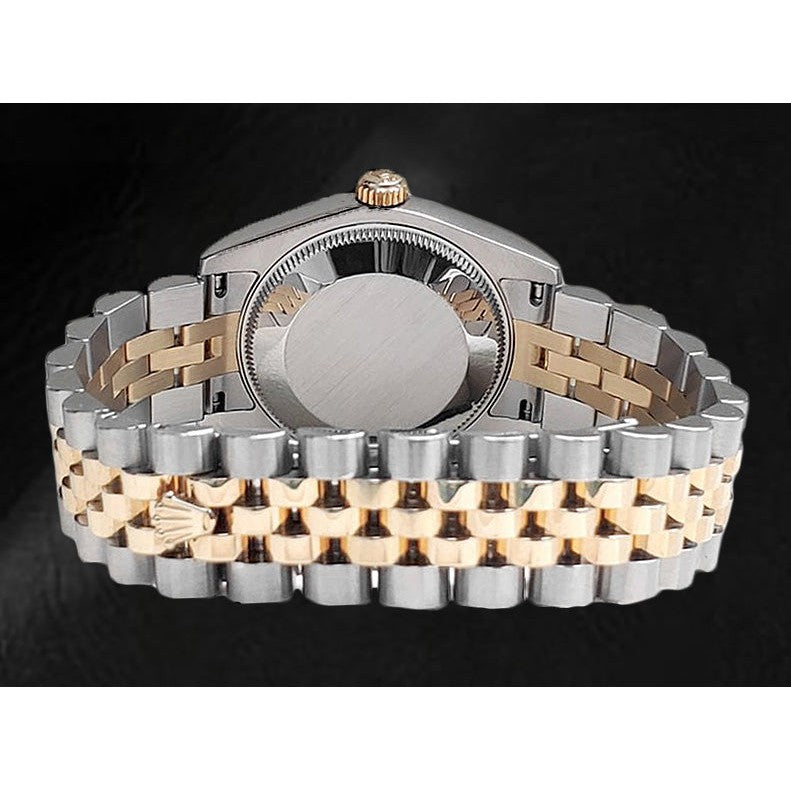 Natürlicher Brillant Rolex – Seitenansicht