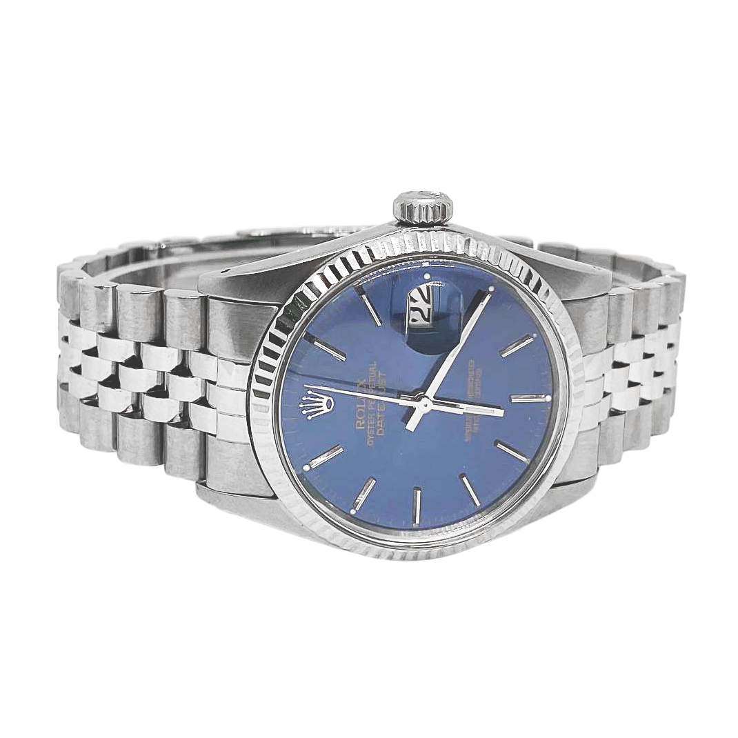 Blau Stick-Zifferblatt Rolex