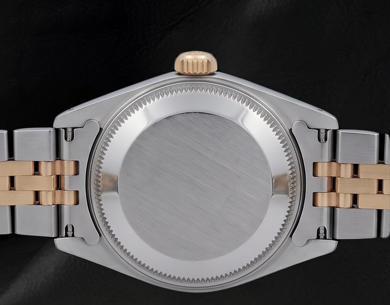 Rolex Datejust 26 mm 6917 Bicolor-Uhr mit türkisem Diamantzifferblatt