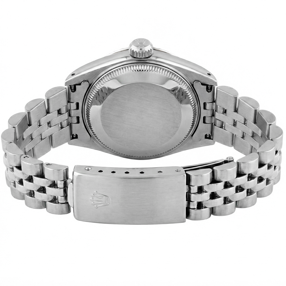 Datejust Edelstahl Jubilee Diamant Dame Rolex Uhr Champagner Diamant