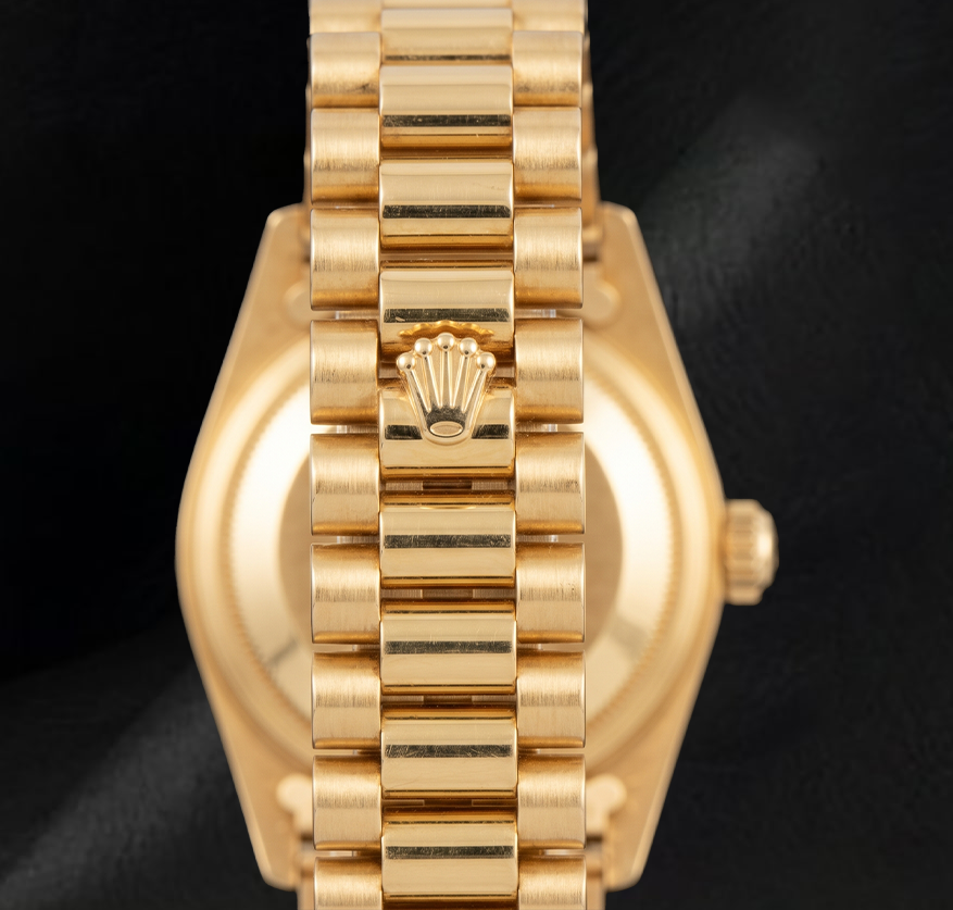 Rolex Datejust 26 mm 69178 Türkis-Diamantzifferblatt 18 Karat Gelbgold Uhr