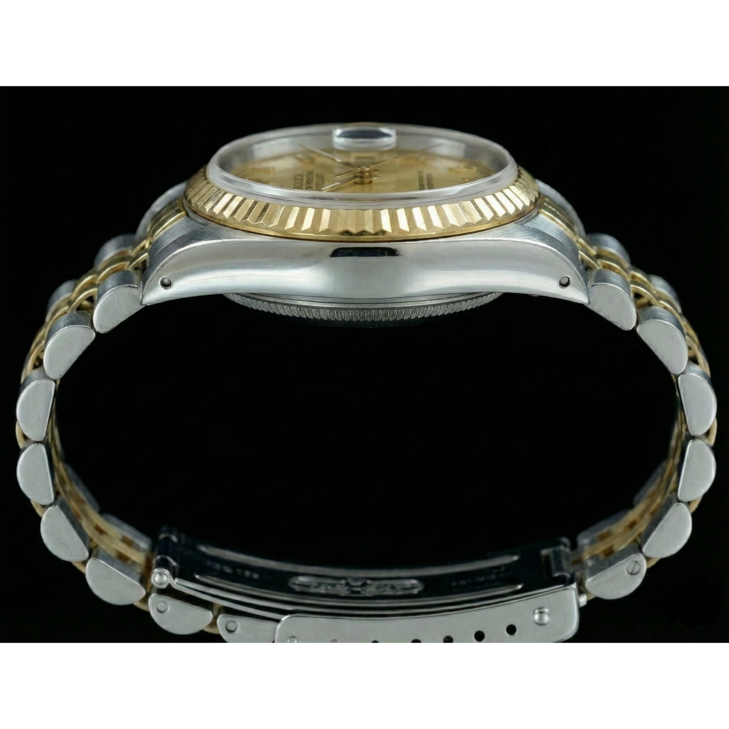 Datejust Rolex Dame Betrachten Edelstahl & Gold Jubilee Champagner Römisches Zifferblatt