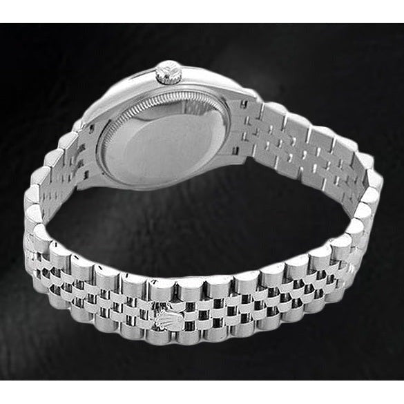 schwarzes Leuchtzifferblatt Rolex