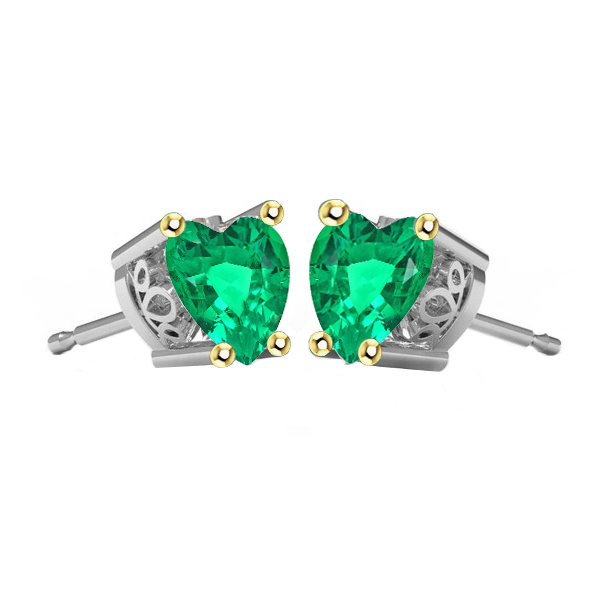 Designer Edler Smaragd Gemstone Earring 2,50 Karat – Hauptansicht