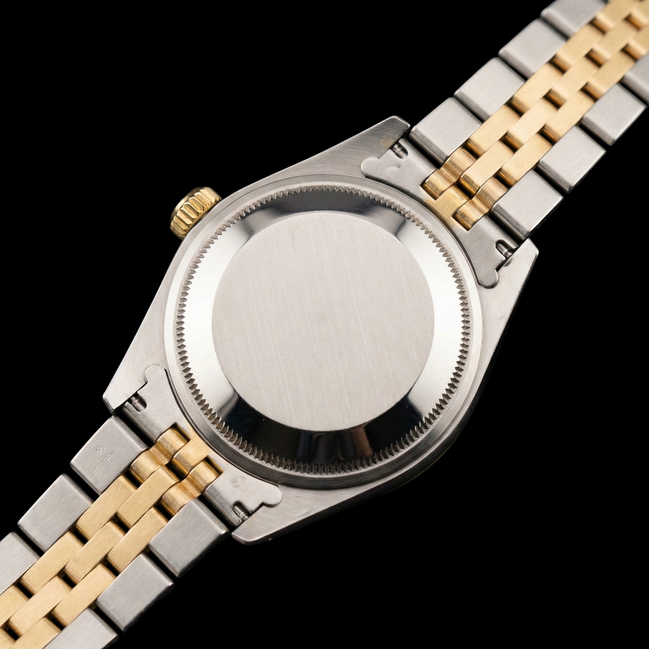 Diamantlünette Rolex Datejust Damenuhr Zifferblatt Jubiläum Edelstahl & Golden