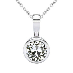 Luxuriöser Anhänger mit Lünettenfassung Edler Diamant – 1,50