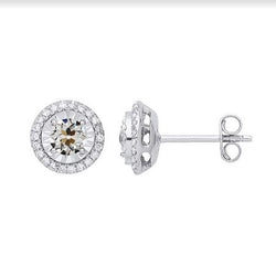 Handgefertigter Brillant Ohrringe 4 Karat | HarryChadEnt