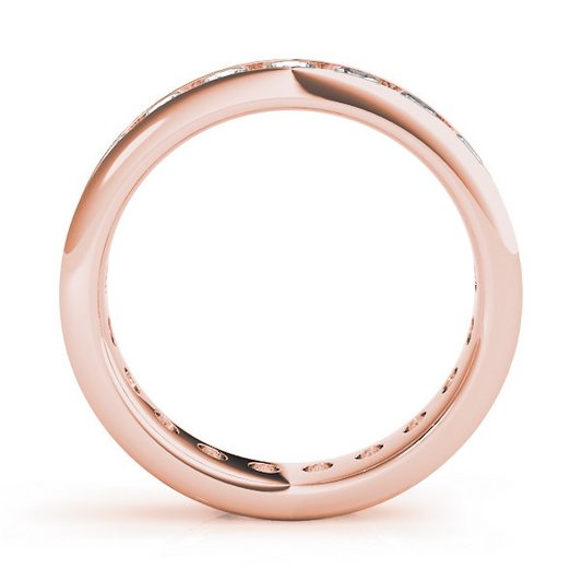Luxuriöser Eternity Band 3,8 Karat – Frontansicht