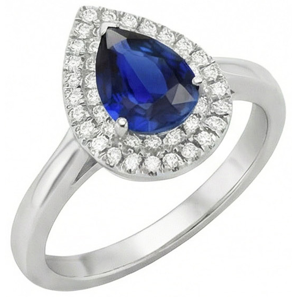 echter round diamant 3Karat ring Seitenansicht