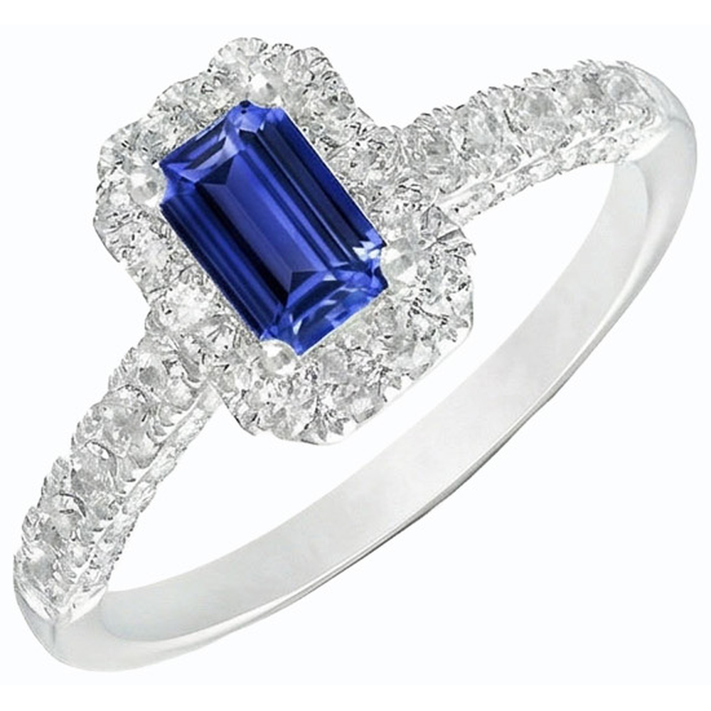 echter round diamant 3Karat ring Detailansicht