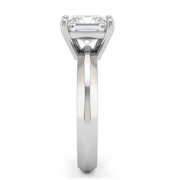 echter princess diamant 0.75Karat ring Detailansicht
