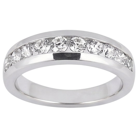 Echt Aus der Erde Abgebauter Natürlicher Diamant-Verlobungsring Gold Herrenschmuck 0,60 Karat