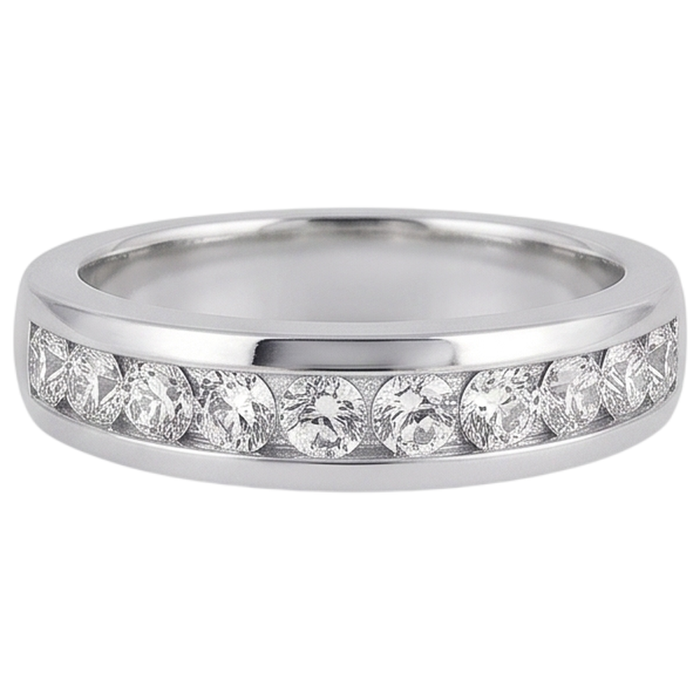 Echt Aus der Erde Abgebauter Natürlicher Diamant-Verlobungsring Gold Herrenschmuck 0,60 Karat
