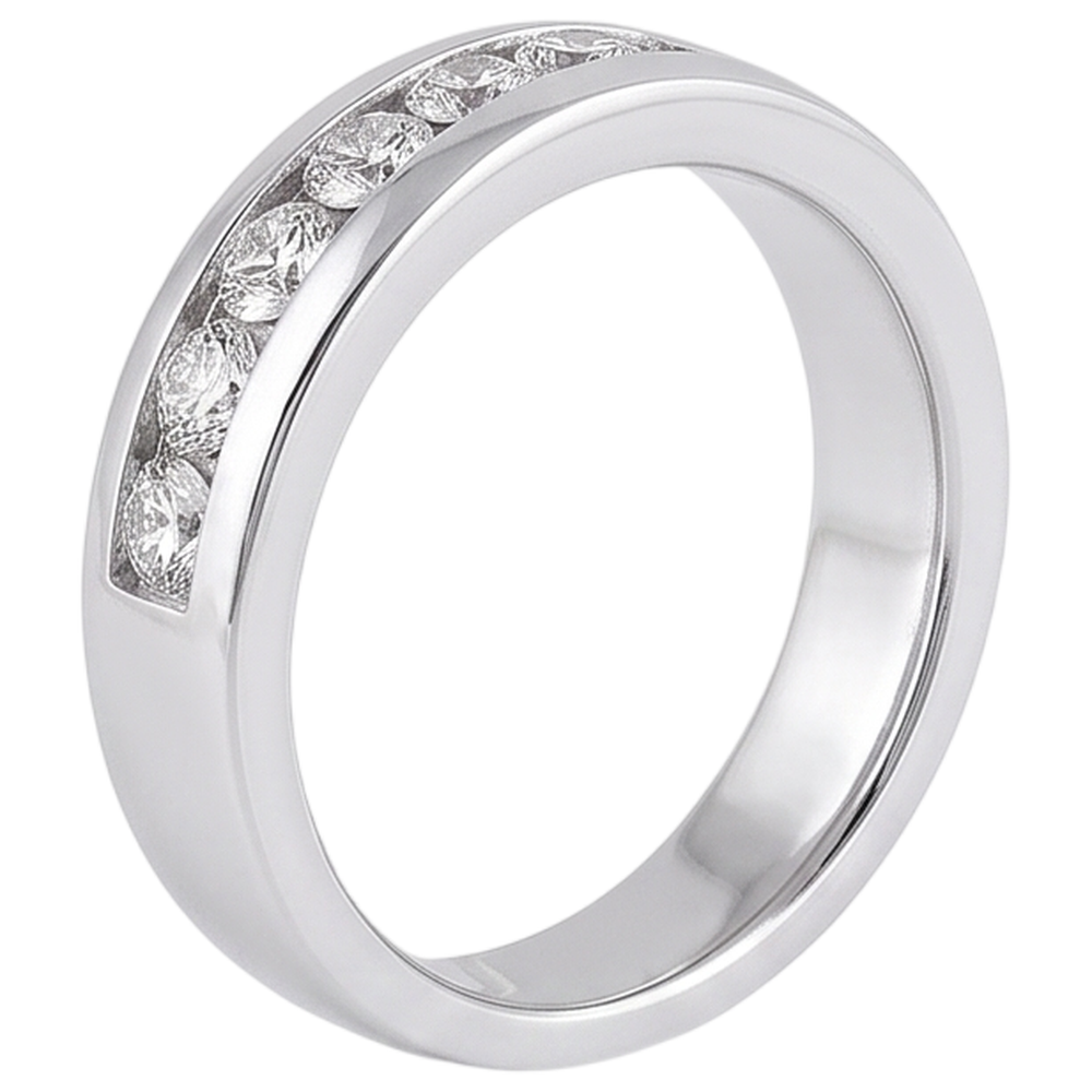 Echt Aus der Erde Abgebauter Natürlicher Diamant-Verlobungsring Gold Herrenschmuck 0,60 Karat