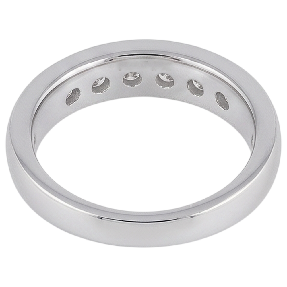 Echt Aus der Erde Abgebauter Natürlicher Diamant-Verlobungsring Gold Herrenschmuck 0,60 Karat