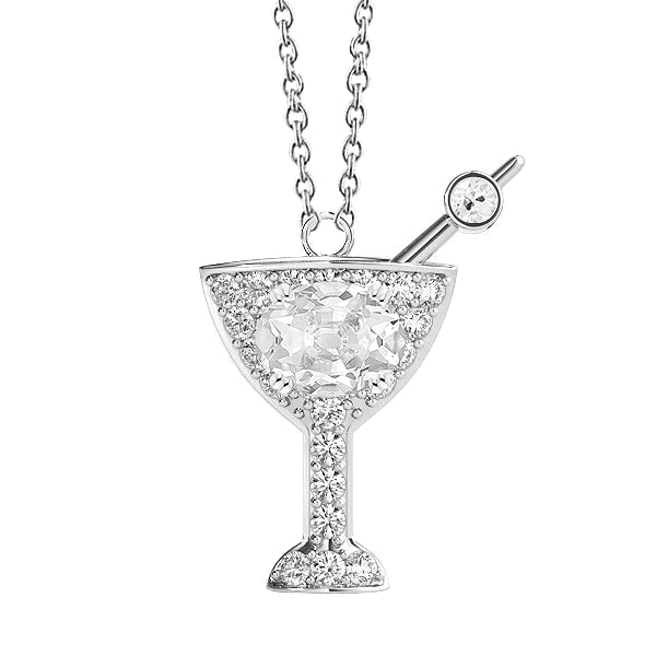 Echt Diamant-Anhänger in Cocktail-Form, rund und oval, Old Miner, 3,50 Karat