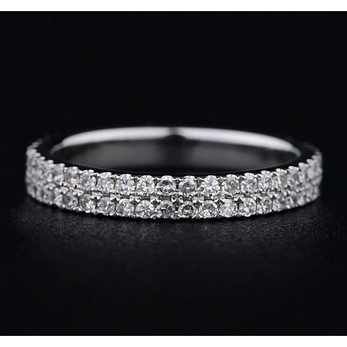 Echt Diamant Eternity Ehering 5 Karat Damenschmuck Neu