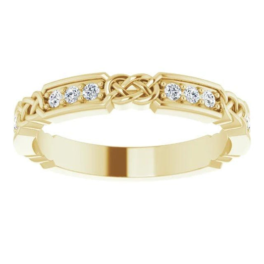 Echt Diamant-Jubiläumsband 0,40 Karat
