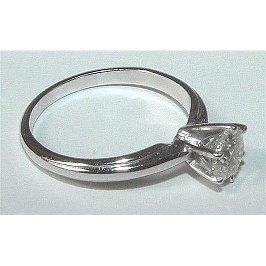 Echt Diamant Solitaire Damenring Weißgold 1,01 Karat