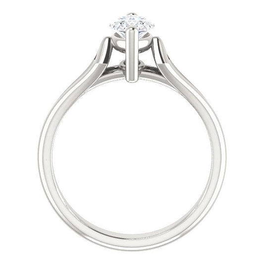 Echt Diamant Solitaire Ring 1,50 Karat Korbfassung Damen Schmuck