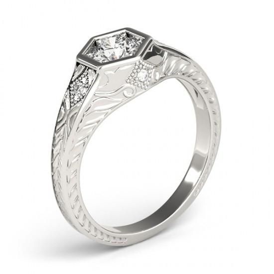 Luxuriöser Verlobungsring mit Antik Brillant – 1,50 Karat main image 0