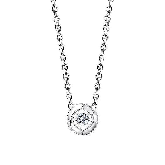 Ladies necklace deals white gold