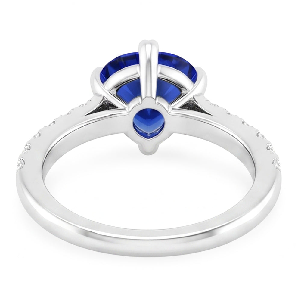 Echt Saphir Verlobung Ring