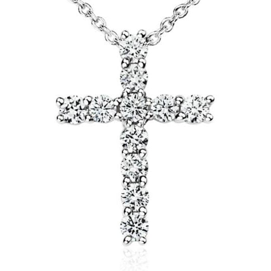 Diamant-Kreuz-Halskette 1