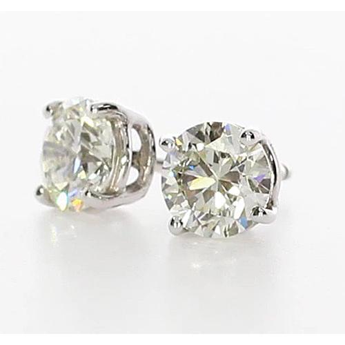 Diamant Ohrstecker 1,50 Karat Korbfassung Schmuck - harrychadent.de