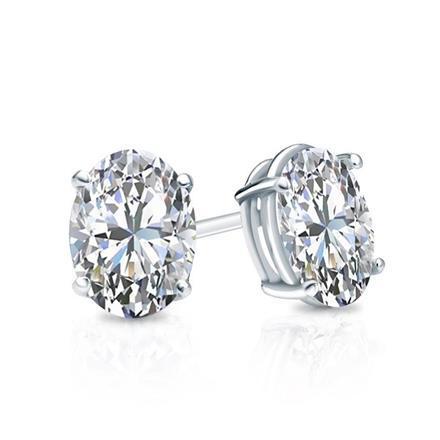 Damen Ohrstecker Oval Diamant Ohrring 1,5 Karat Edelschmuck - harrychadent.de