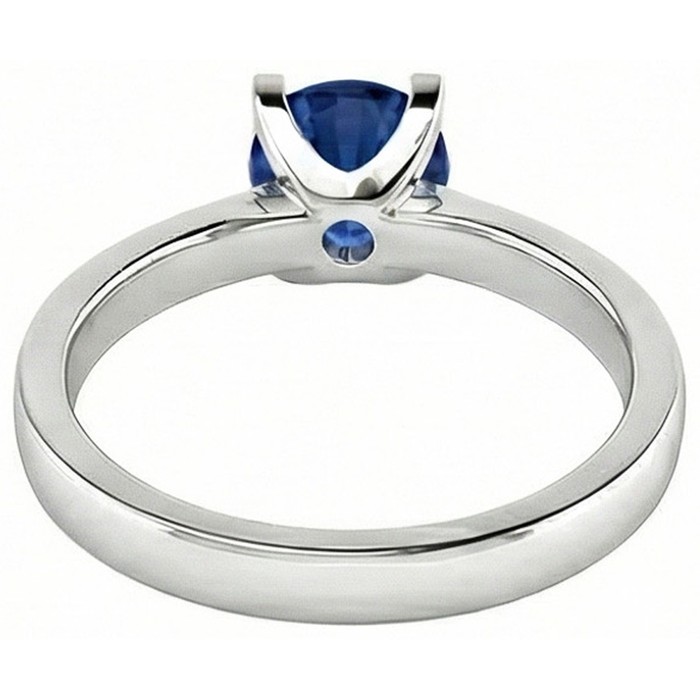 echter round diamant 2Karat ring auf Weiß