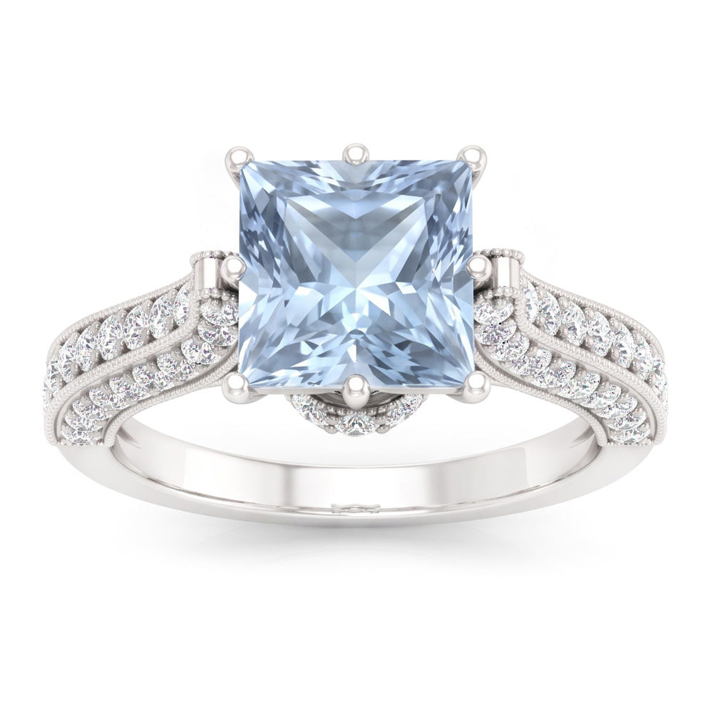 Echter Aquamarin Ring 8.50 Karat