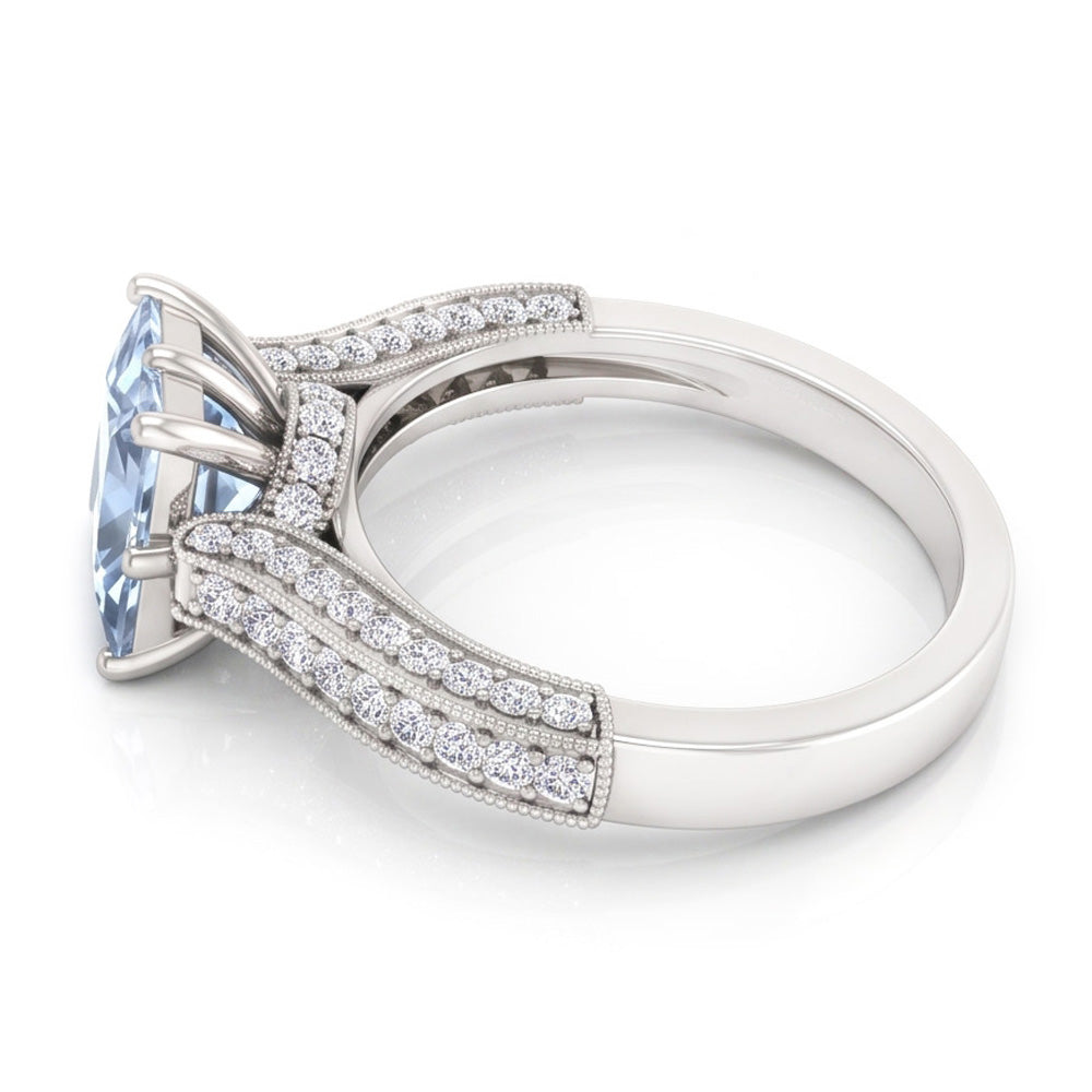 Echter Aquamarin Ring 8.50 Karat
