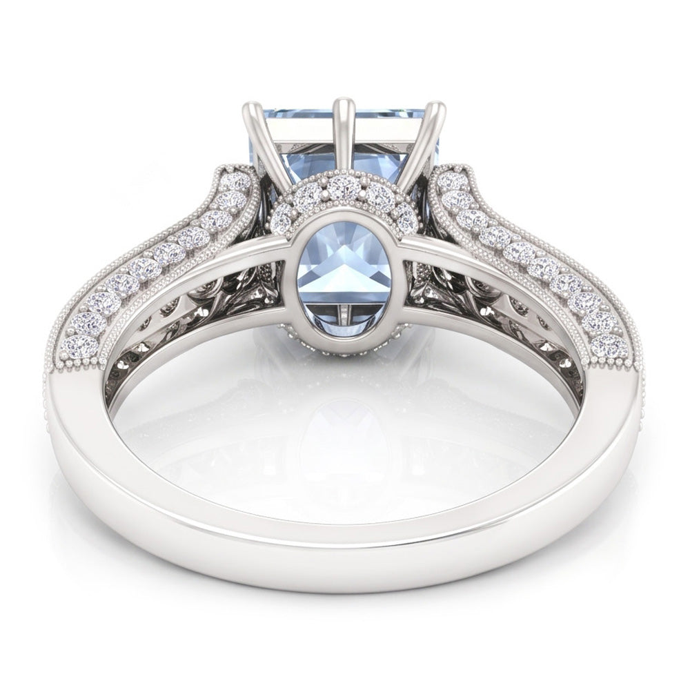 Echter Aquamarin Ring 8.50 Karat