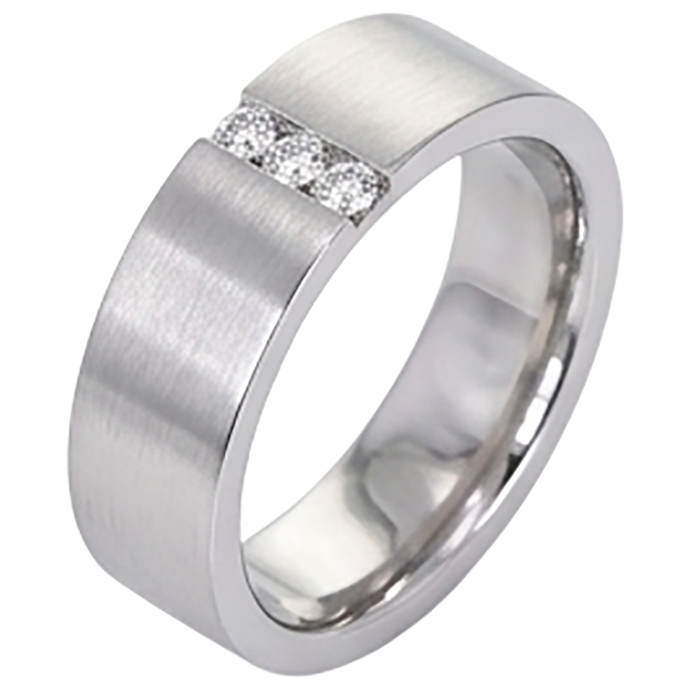Echter Diamant Memoire-Ring 0.15 Karat