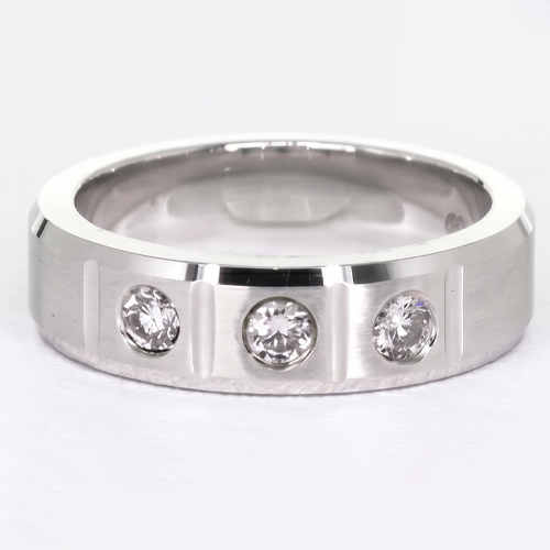 Echter Diamant Memoire-Ring 0.75 Karat