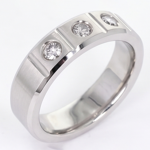 Echter Diamant Memoire-Ring 0.75 Karat