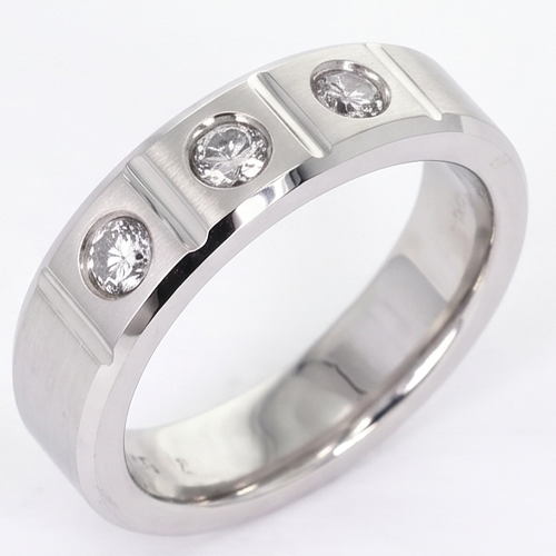 Echter Diamant Memoire-Ring 0.75 Karat